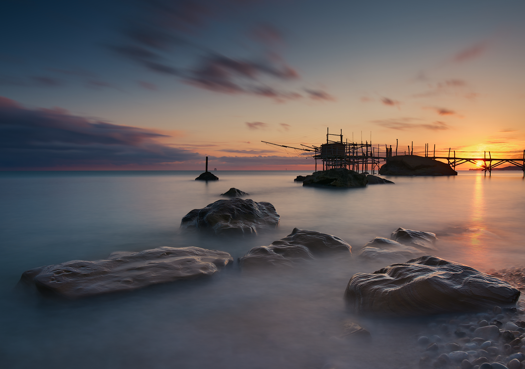 Alba sulla Costa dei Trabocchi