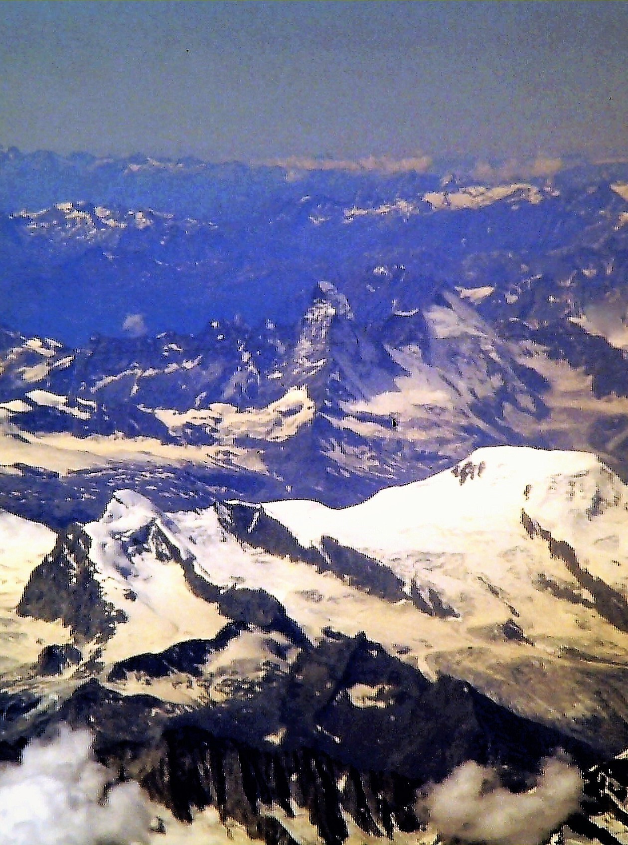 Sorvolando il Cervino