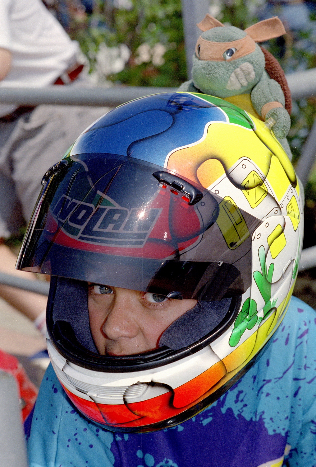 Un giovanissimo Valentino Rossi