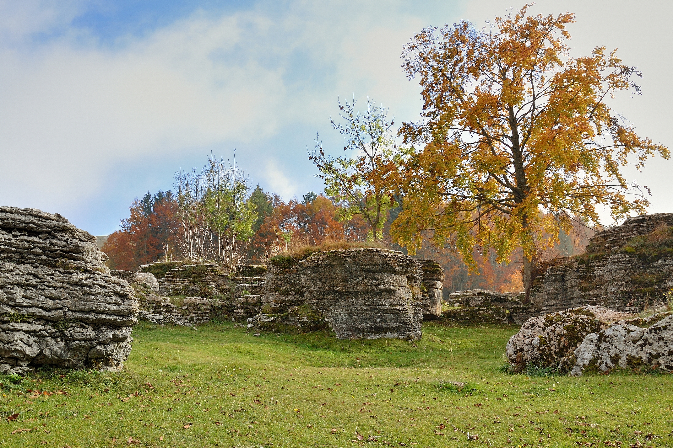 Colori d'autunno tra le Sfingi