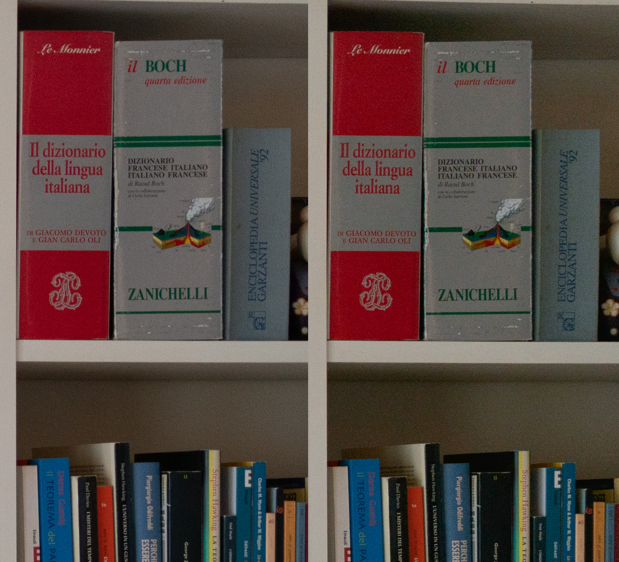 comparison A7R II ISO 640-100