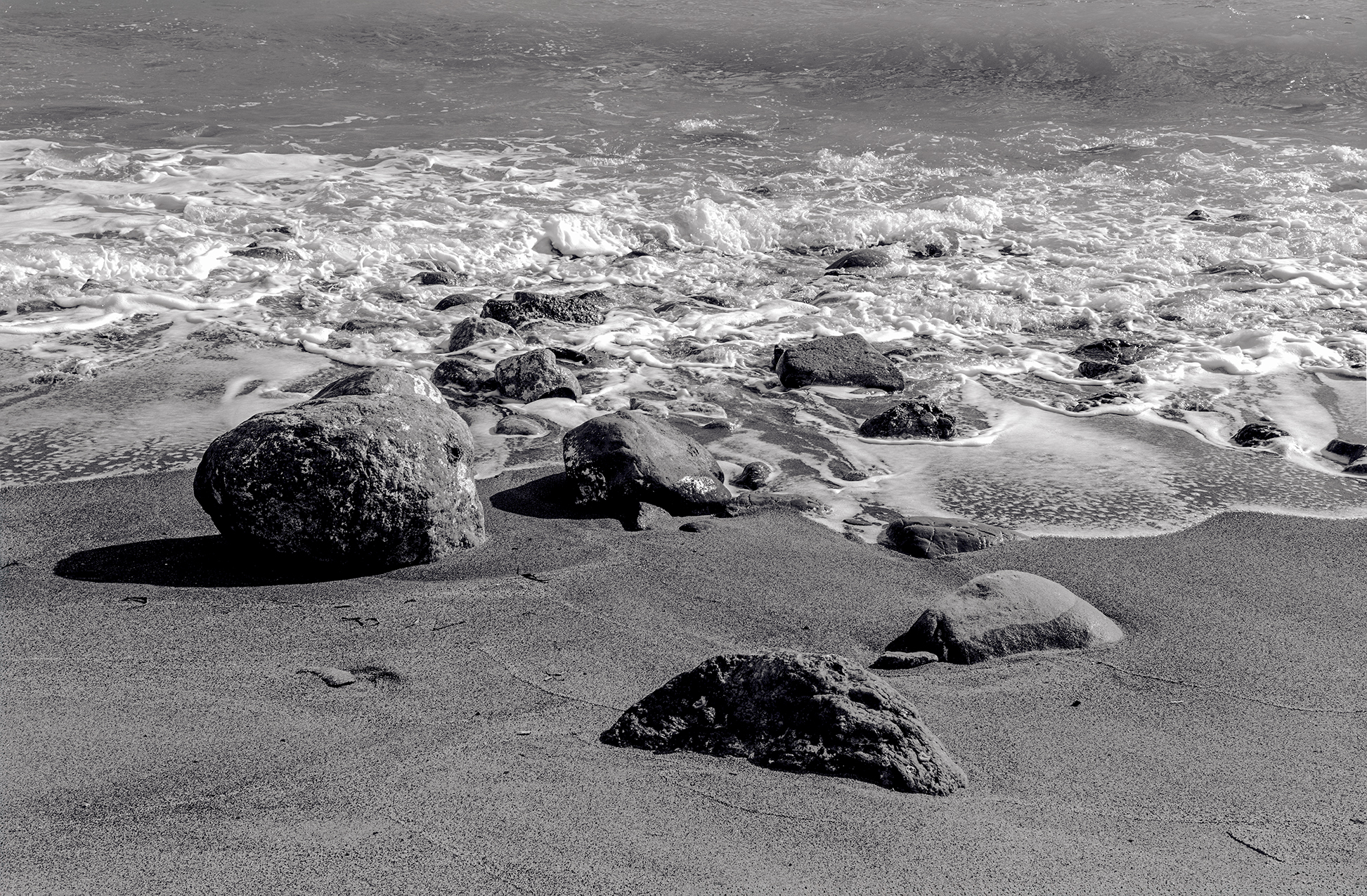 Winter sea