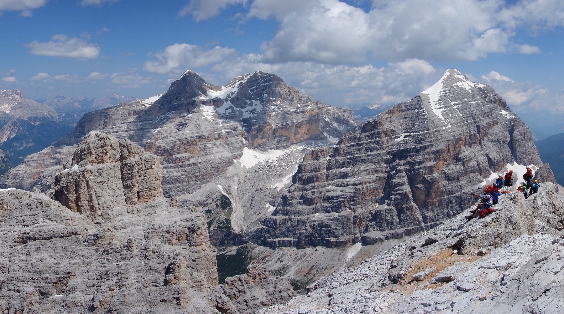 From Cima Punta Fanes Sud 2980 m