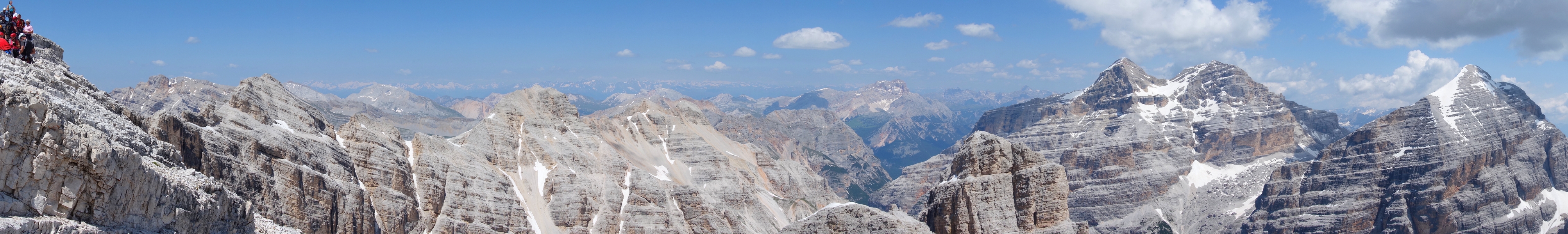 Dolomiti a 180° da Cima Punta Fanes