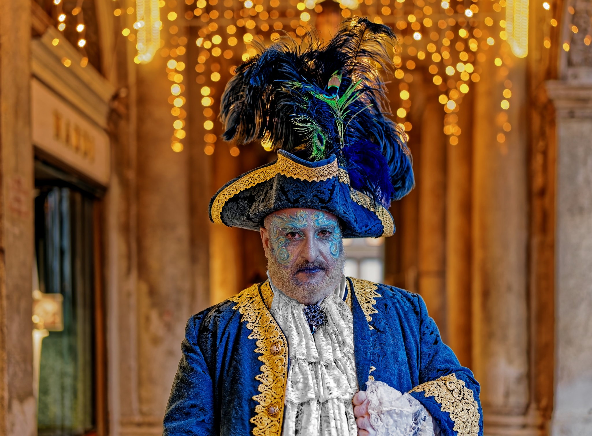 Symphony in blue and gold