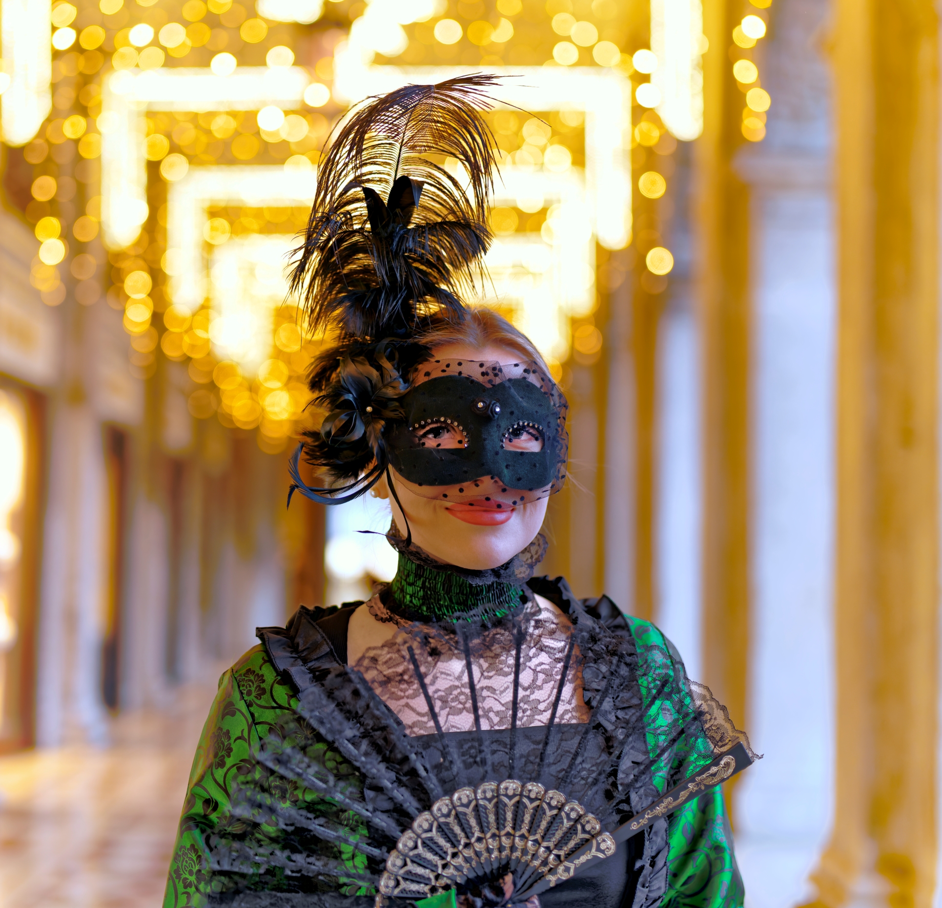 Symphony of gold and green