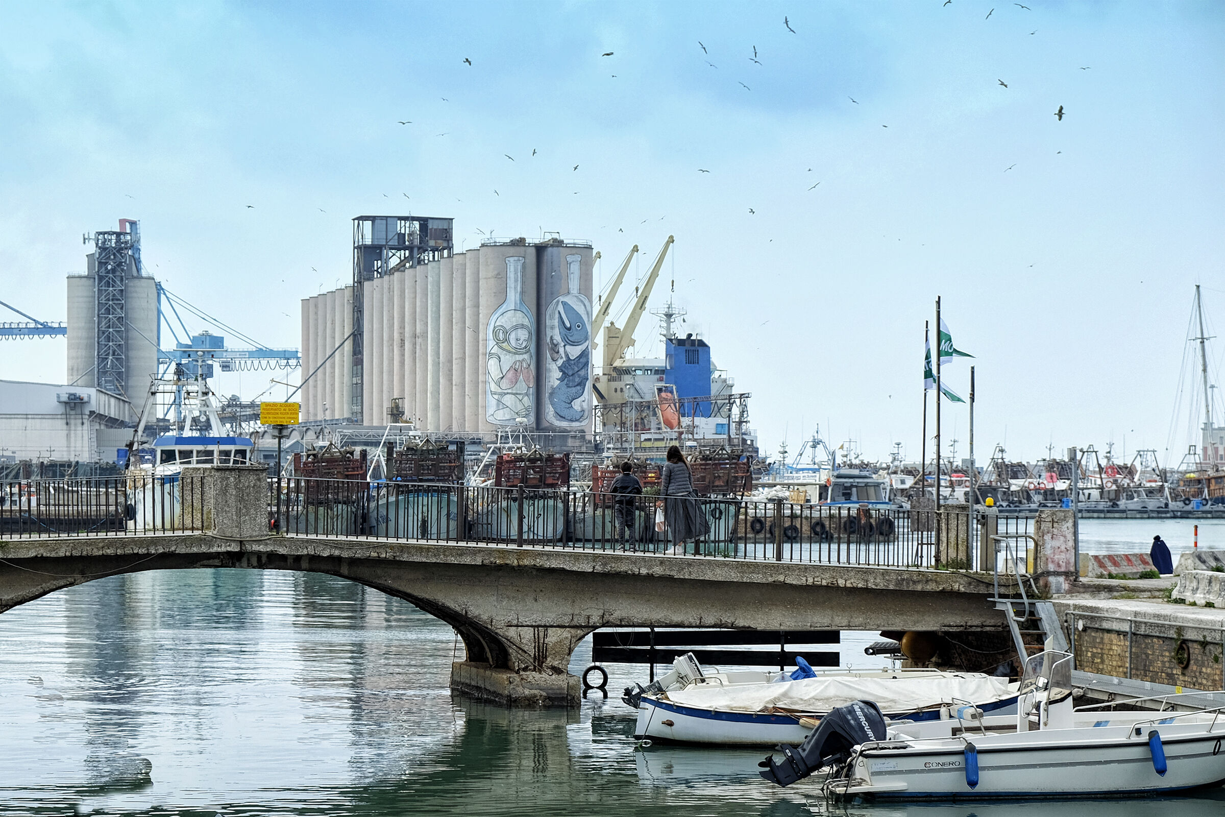 The old industrial pier