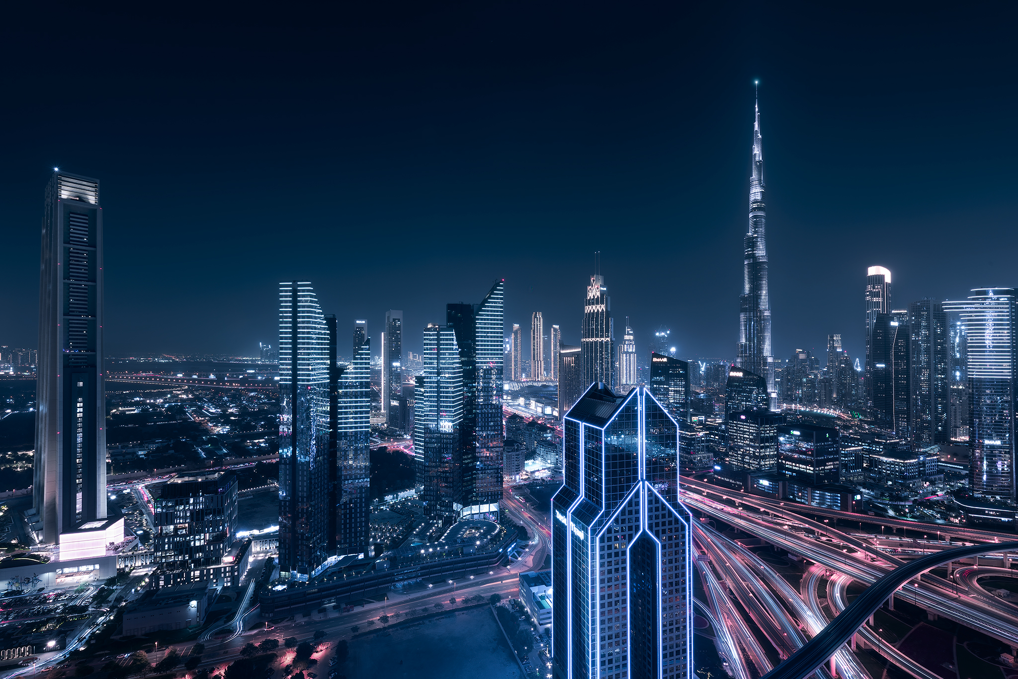Dubai night