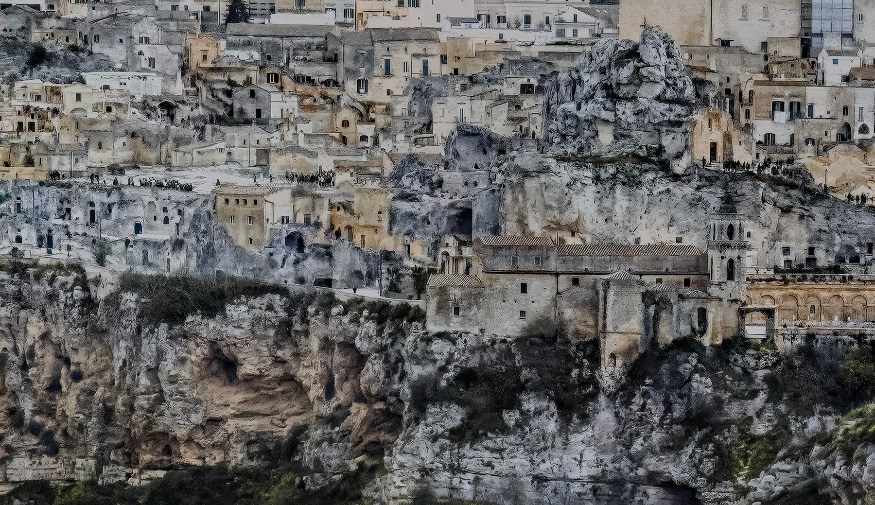 La storia di Matera in una immagine