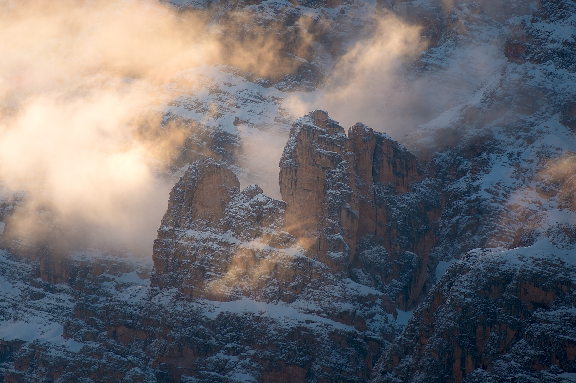 Mountain glow