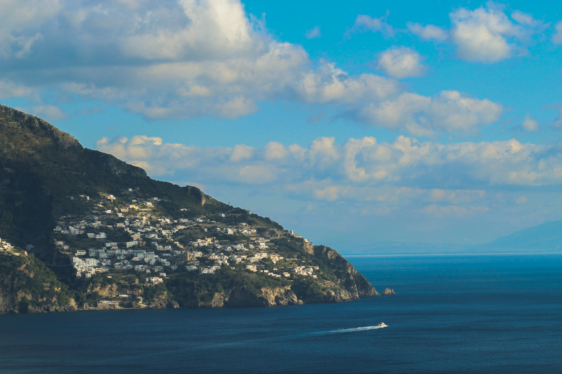 Positano but horizontally