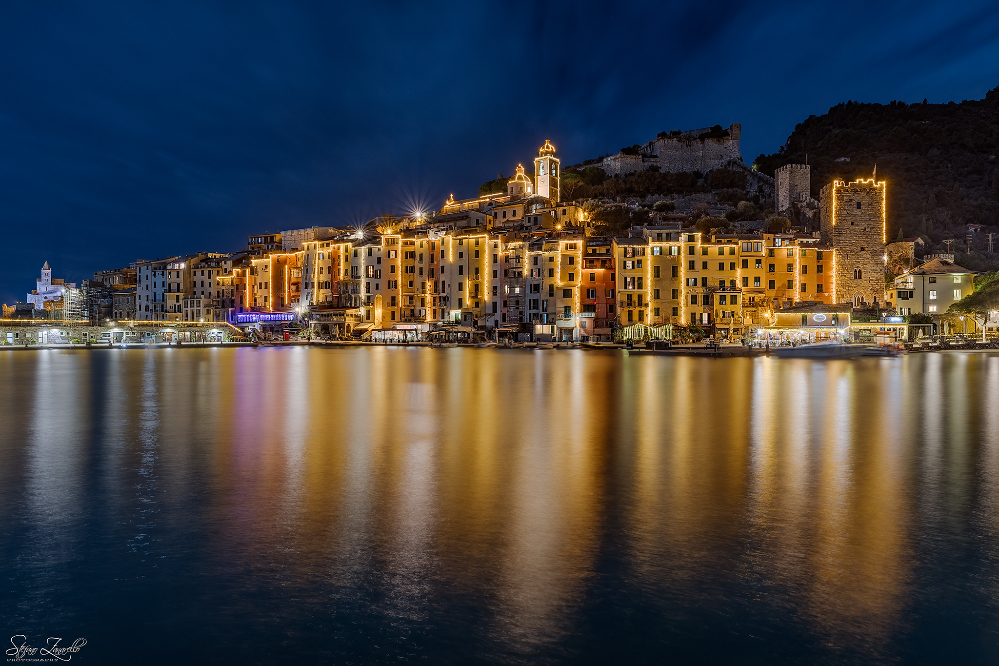 The blue hour on Portovenere