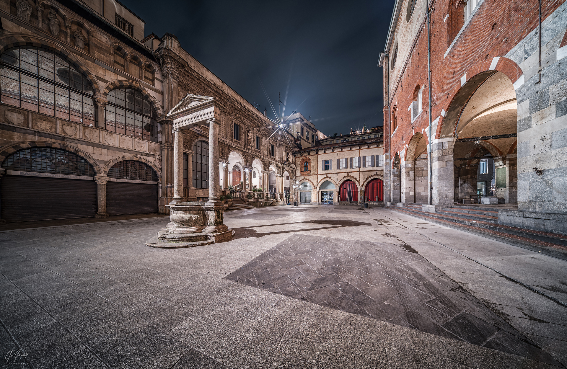 Piazza dei Marcanti, Milano, Italy