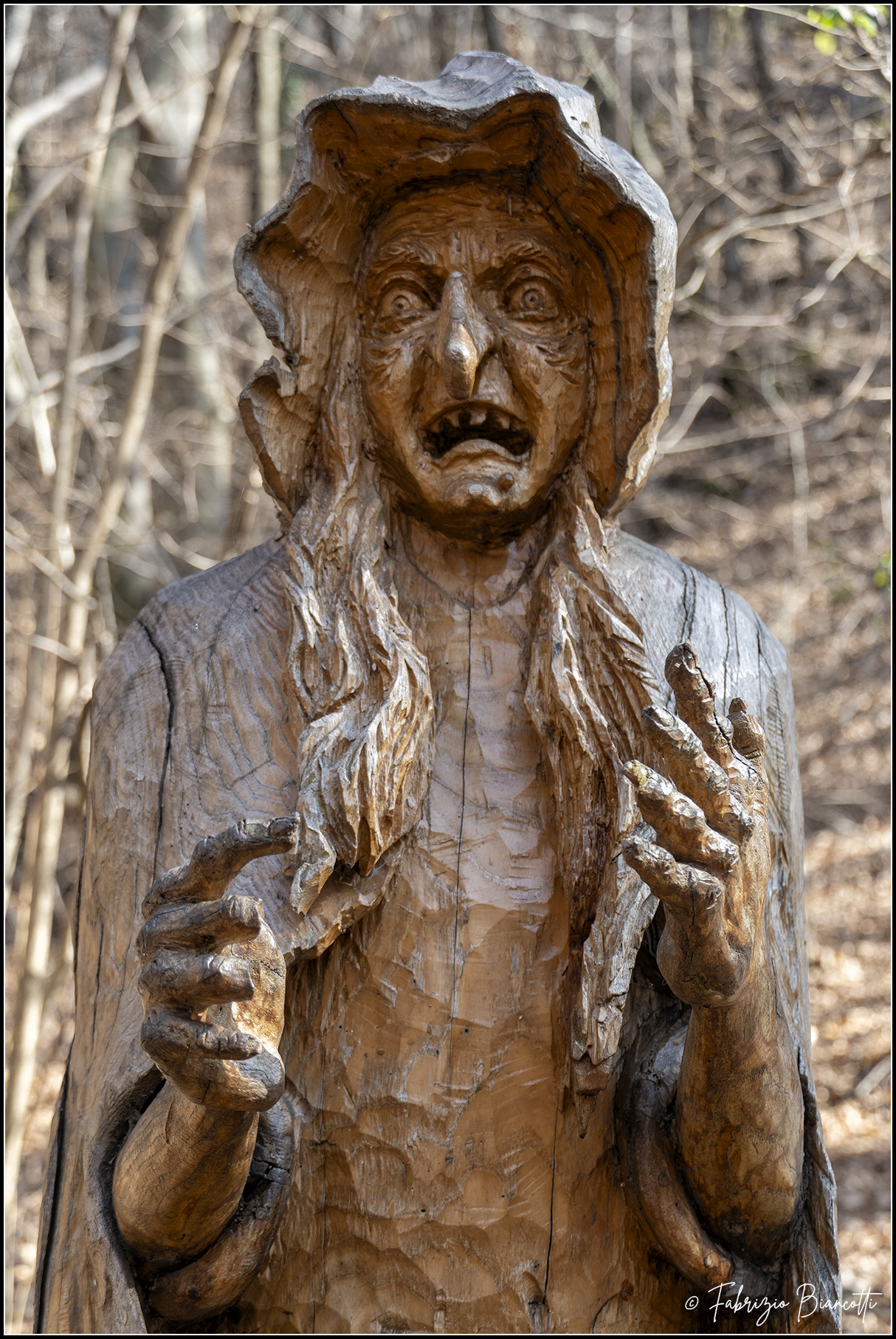 The Witch - Sculpture Trail - Caldana