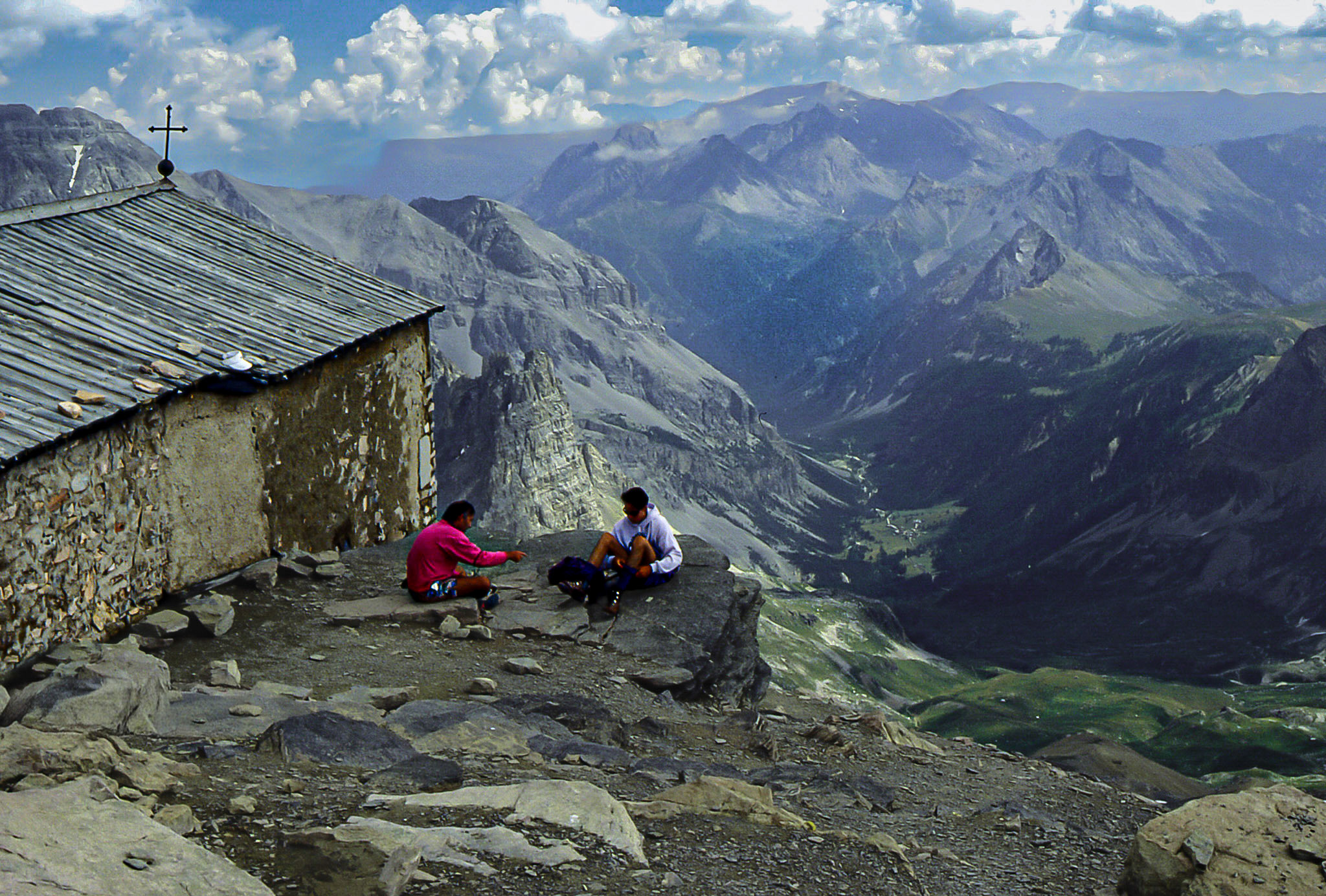 valle stretta ripresa dal monte tabor