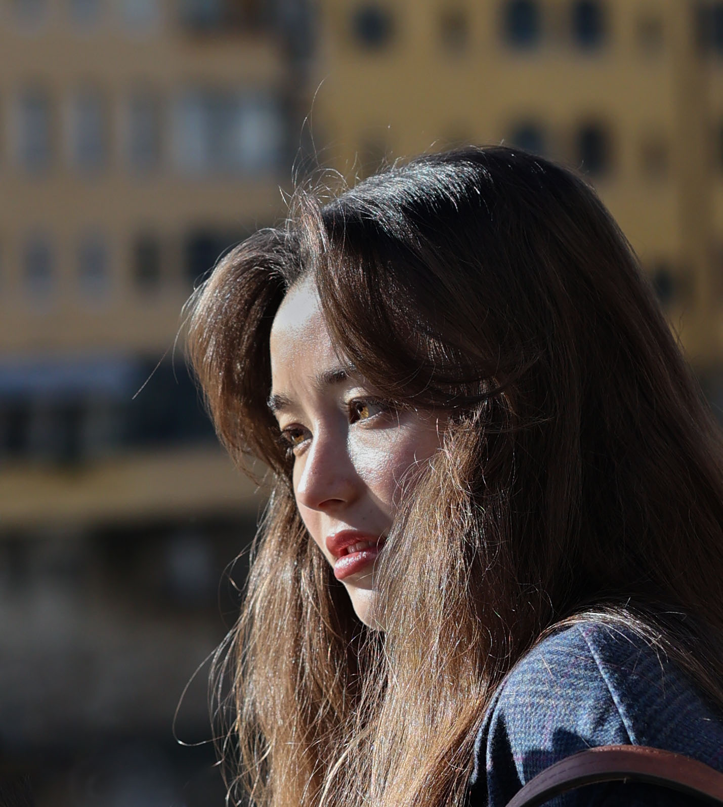 Portrait in three-quarter view