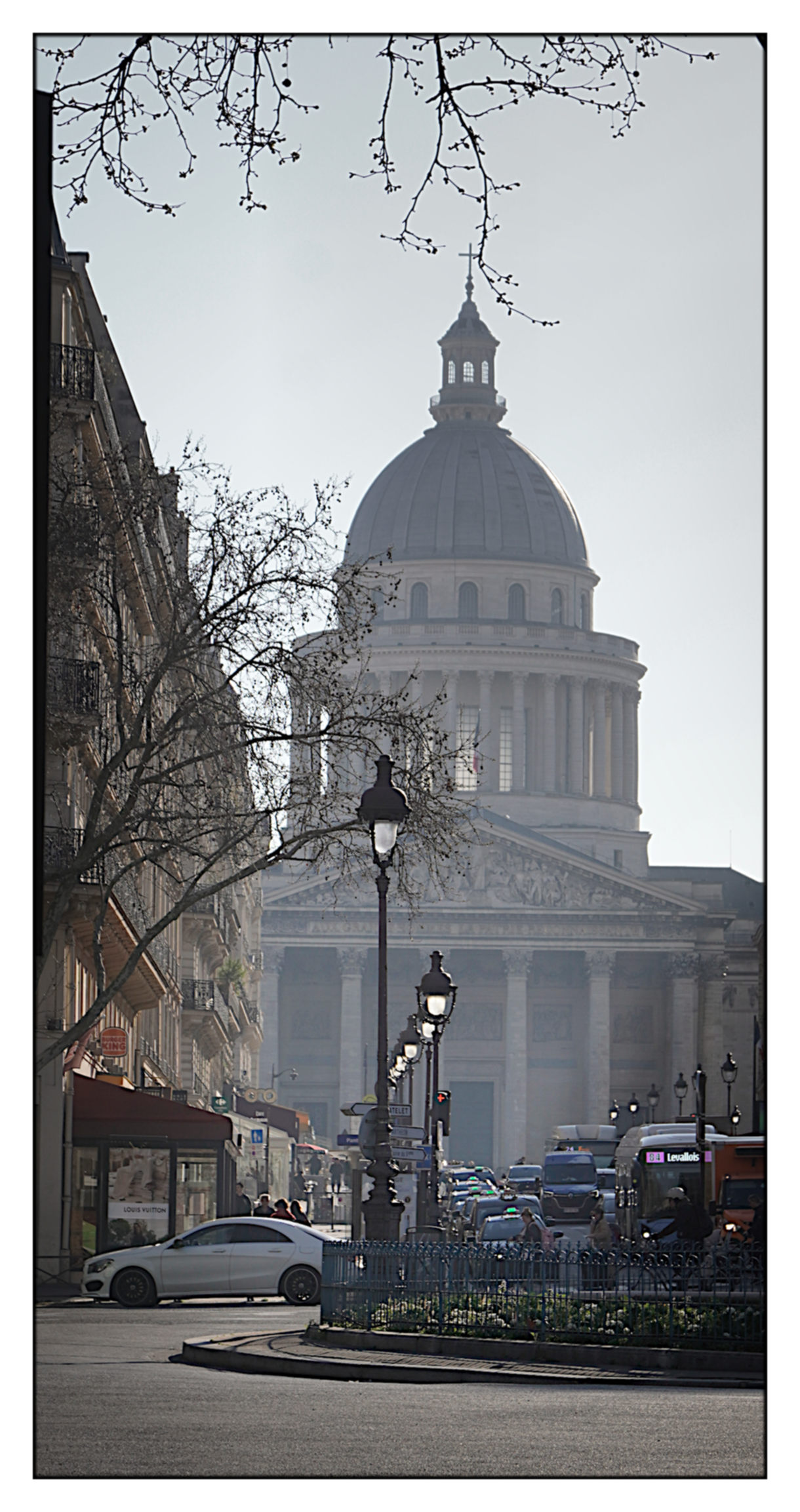 Il Panteon visto dal Jardin du Luxembourg