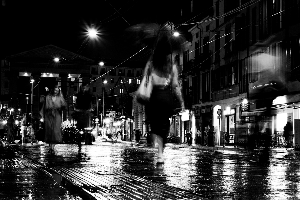 Milano, di sera