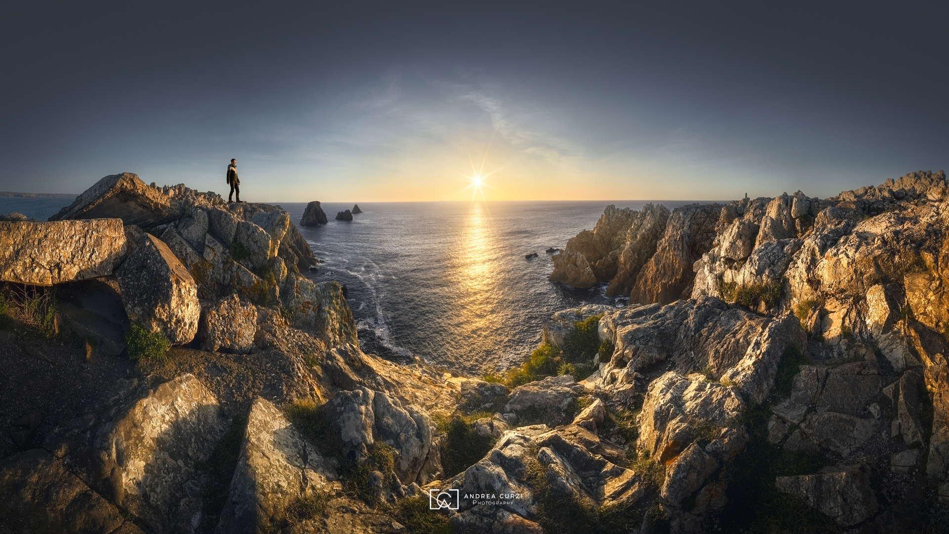 Sunset on the Pen Hir Peninsula