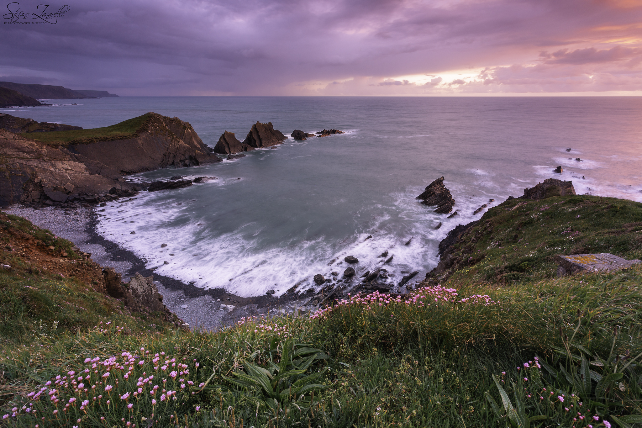 Sunset at Hartland Quay