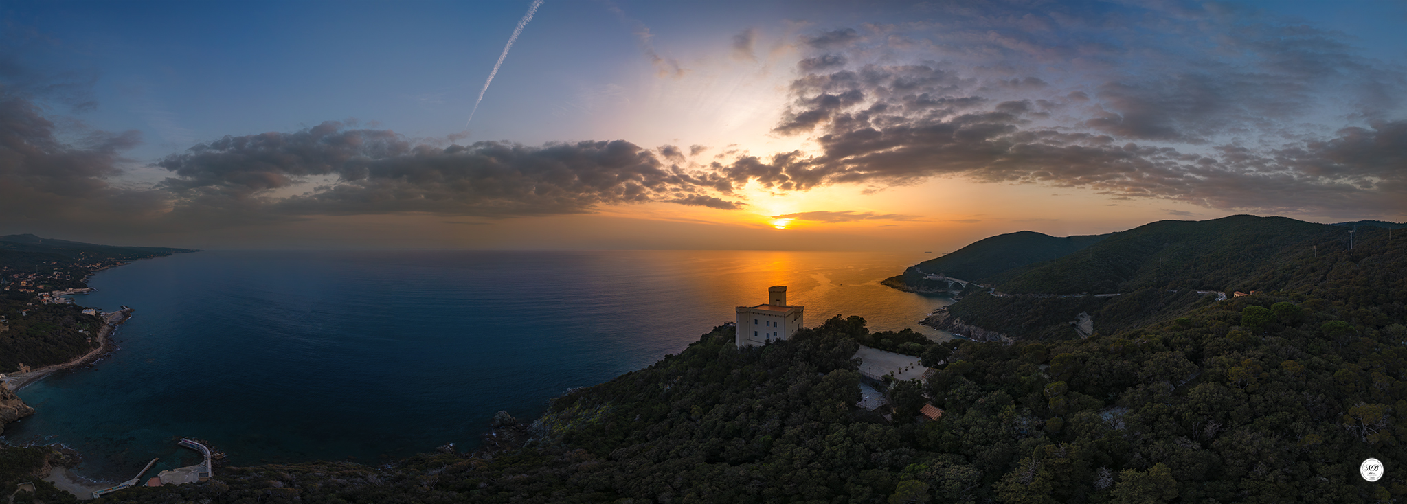Sunset over the Castle