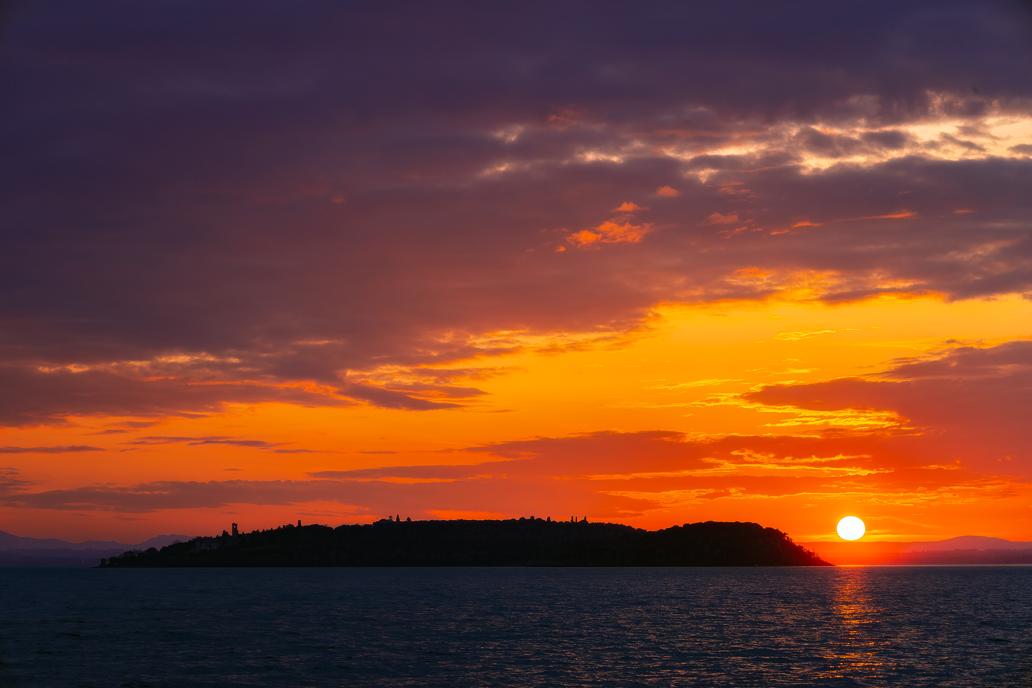 Tramonto a Passignano