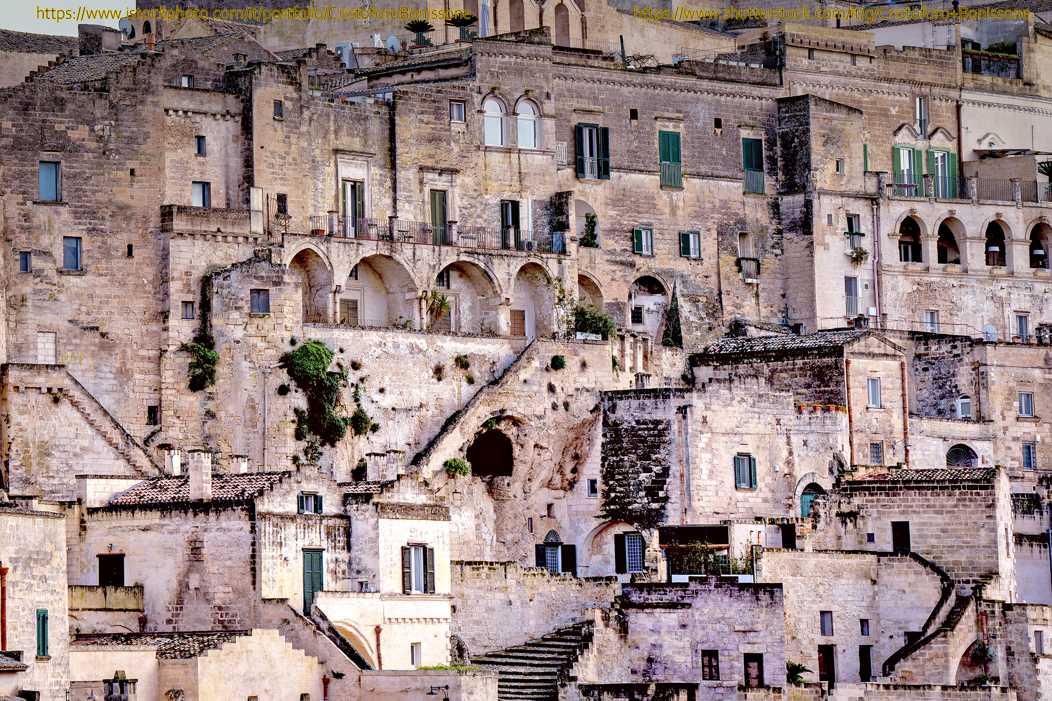 A corner of Matera in December