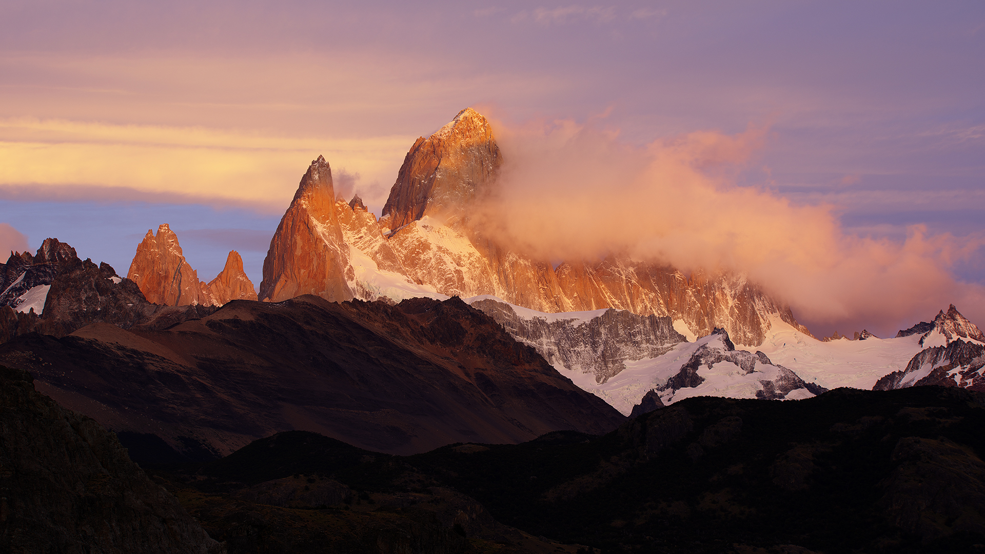 Sunrise on Fitz Roy
