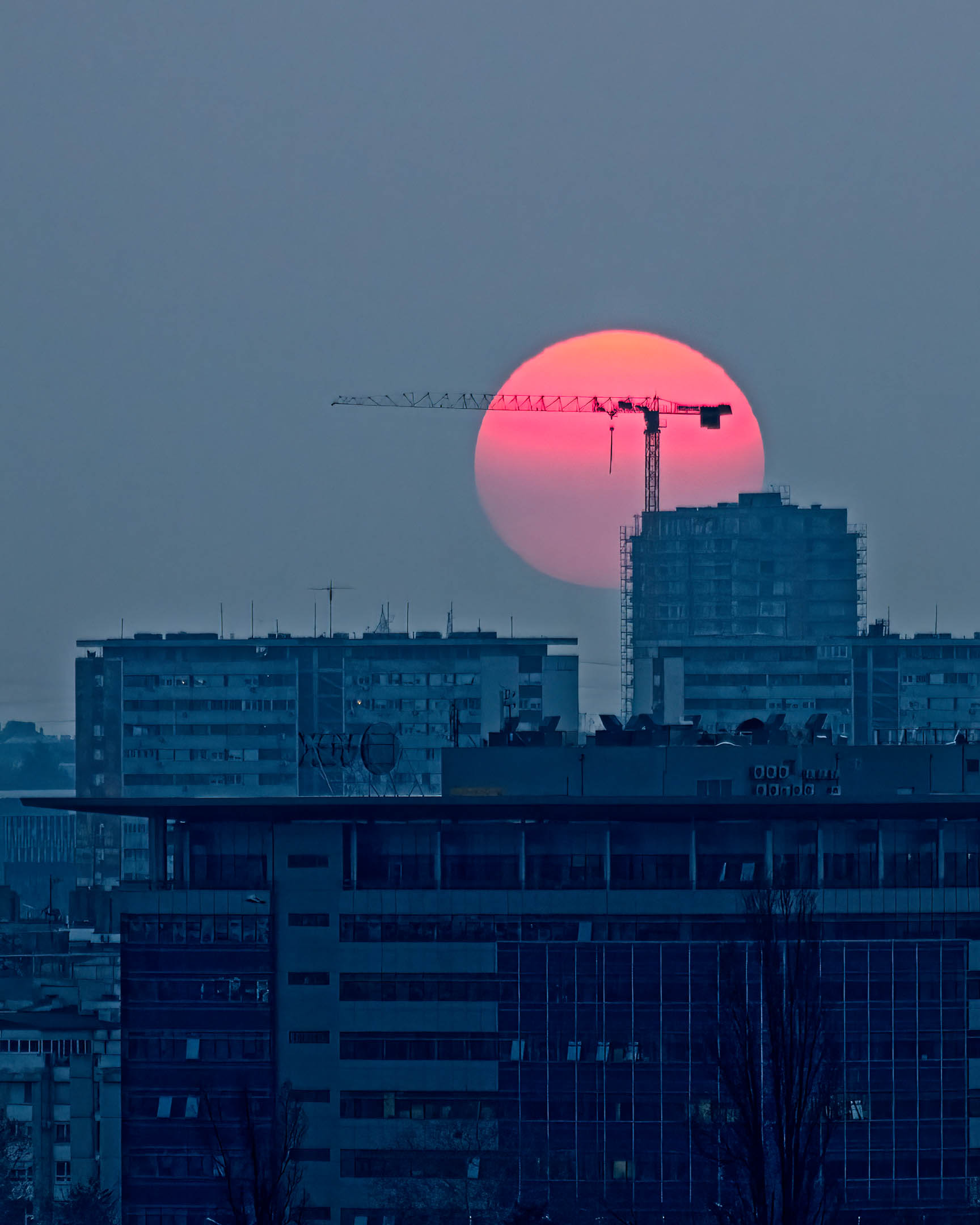 Nuovo tramonto di Belgrado