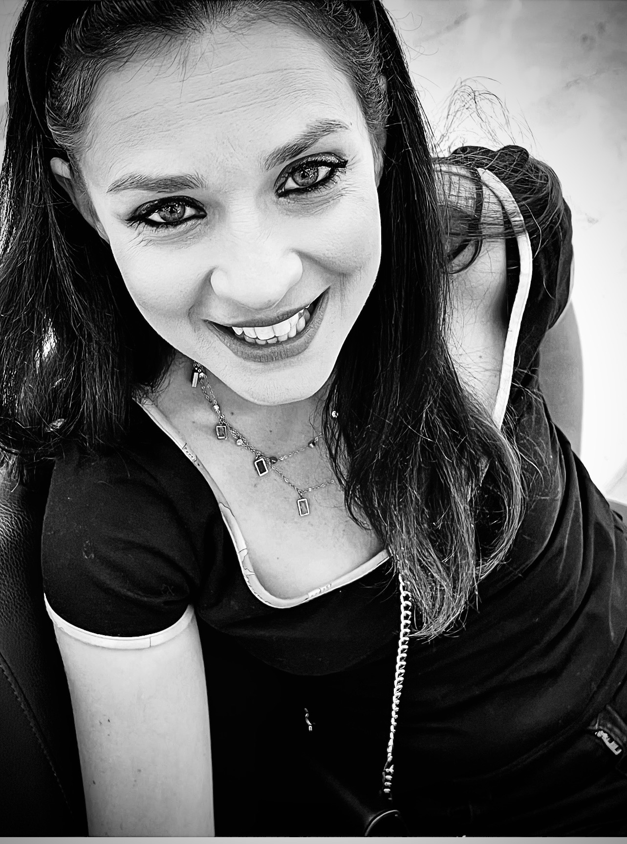 La gioia di essere fotografata!