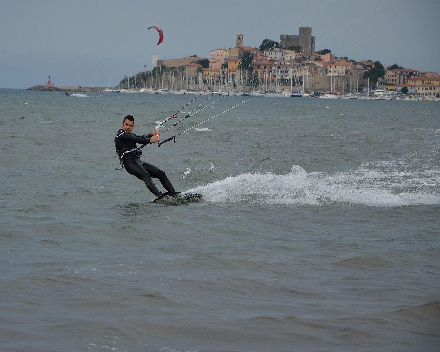 Talamone kitesurfing