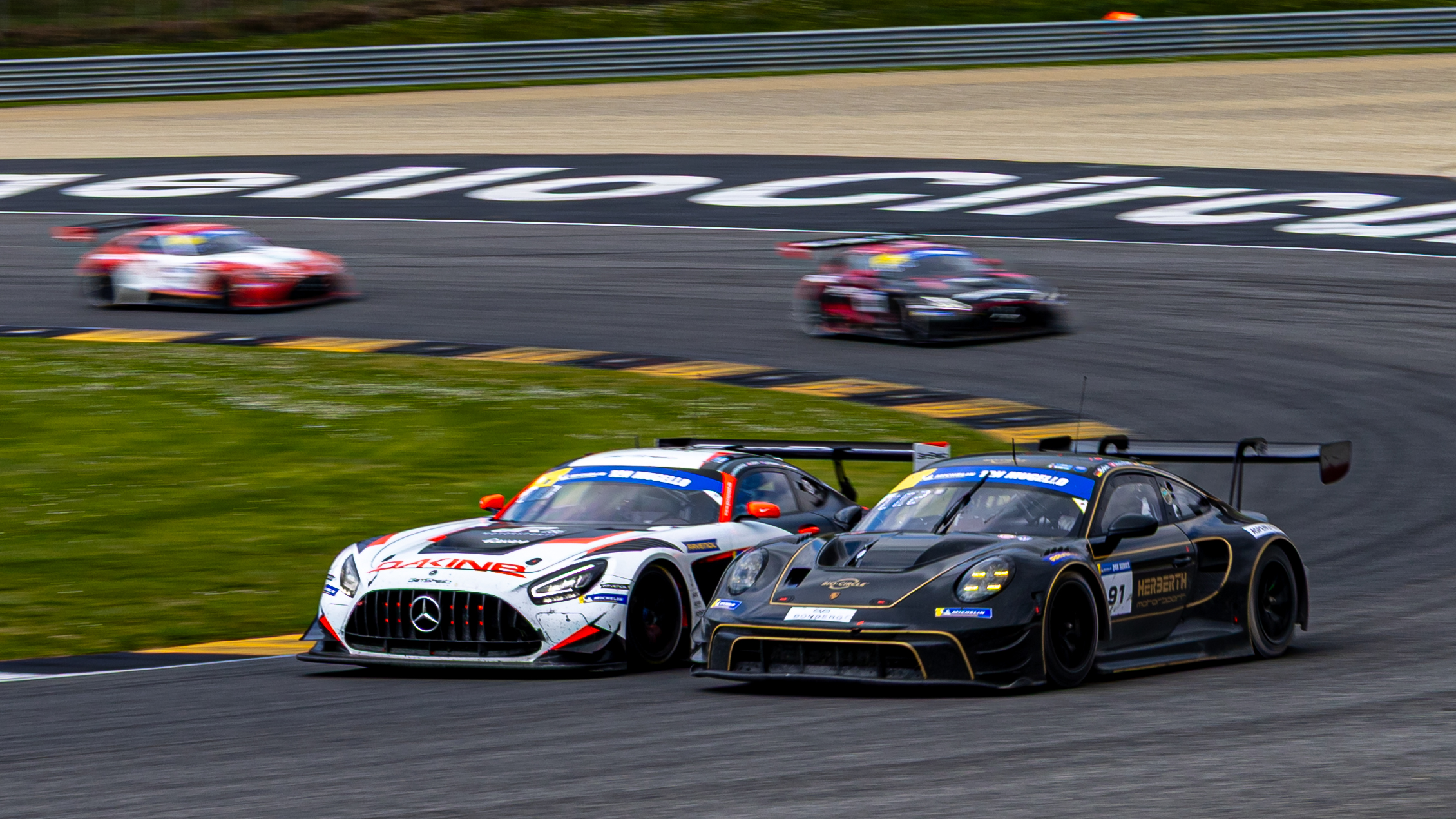 Overtaking at San Donato - 12H Mugello