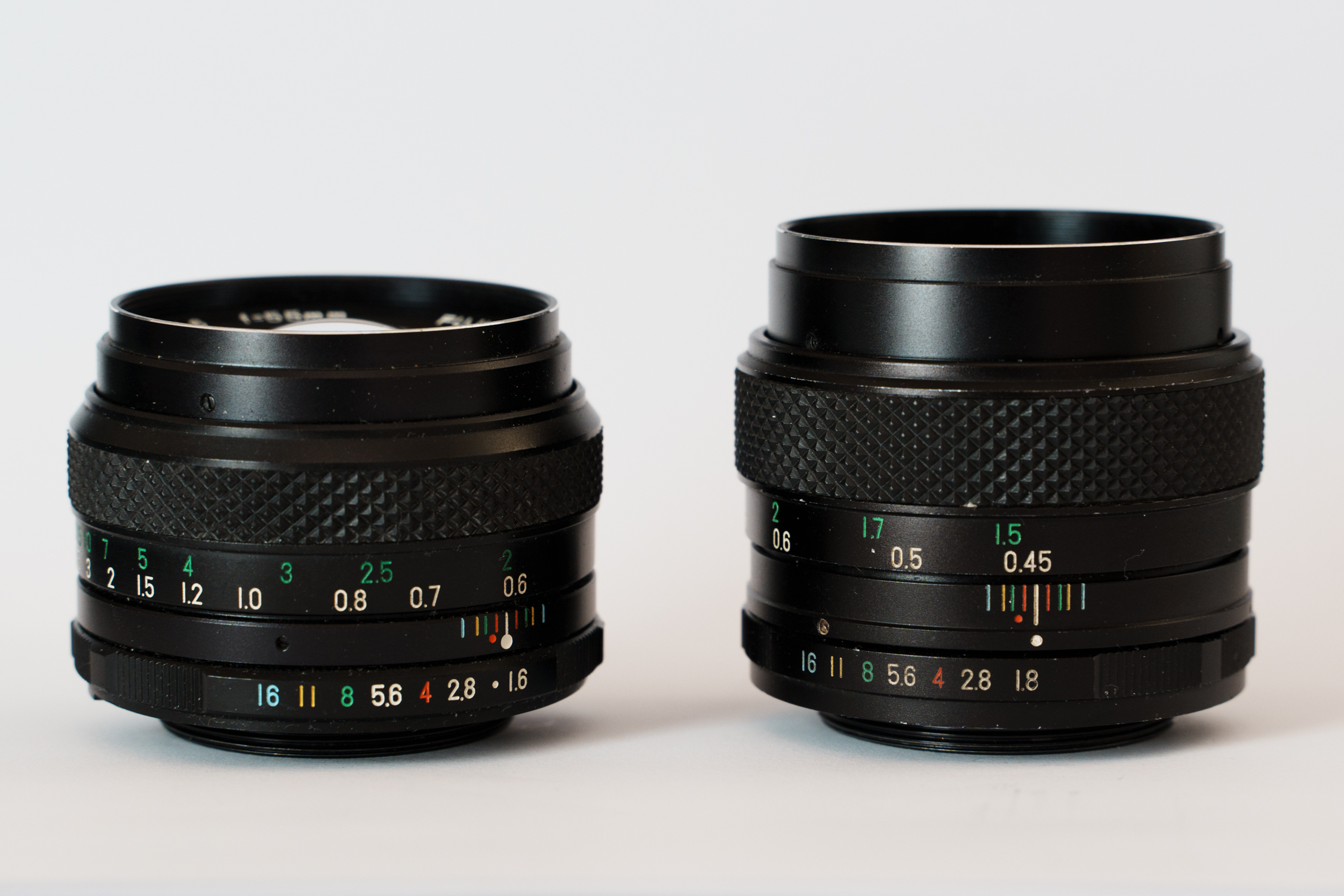 Fujinon 55 1.6 vs 1.8
