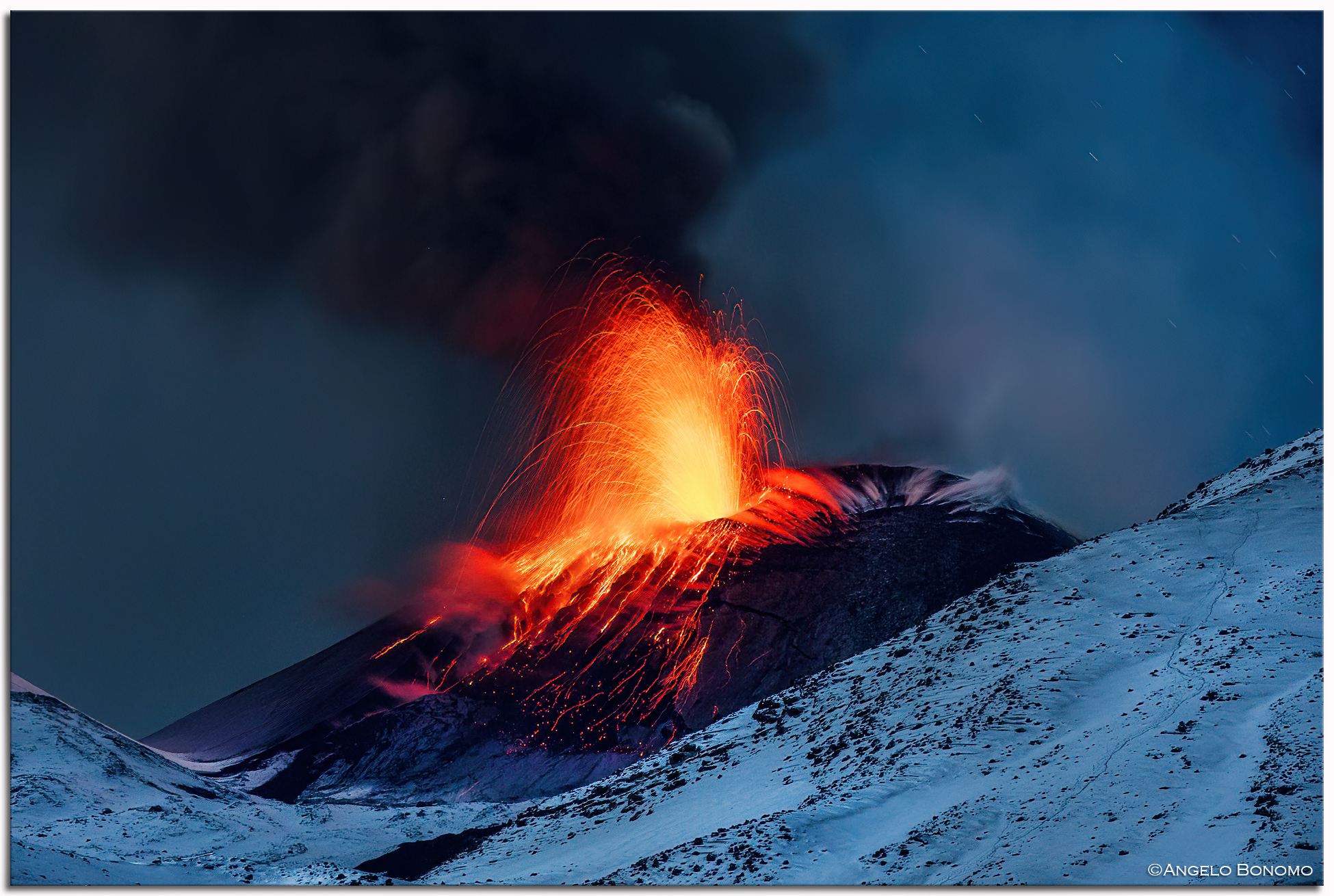 Etna eruption