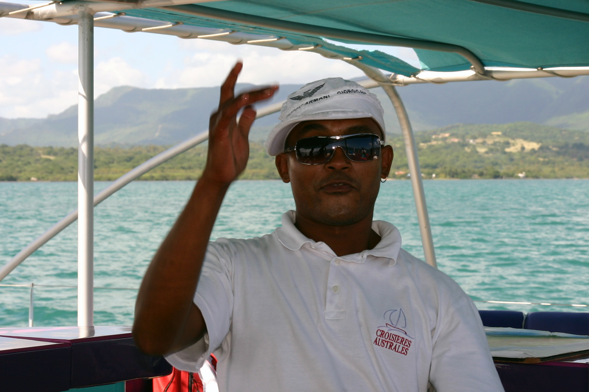 Marinaio alle Mauritius