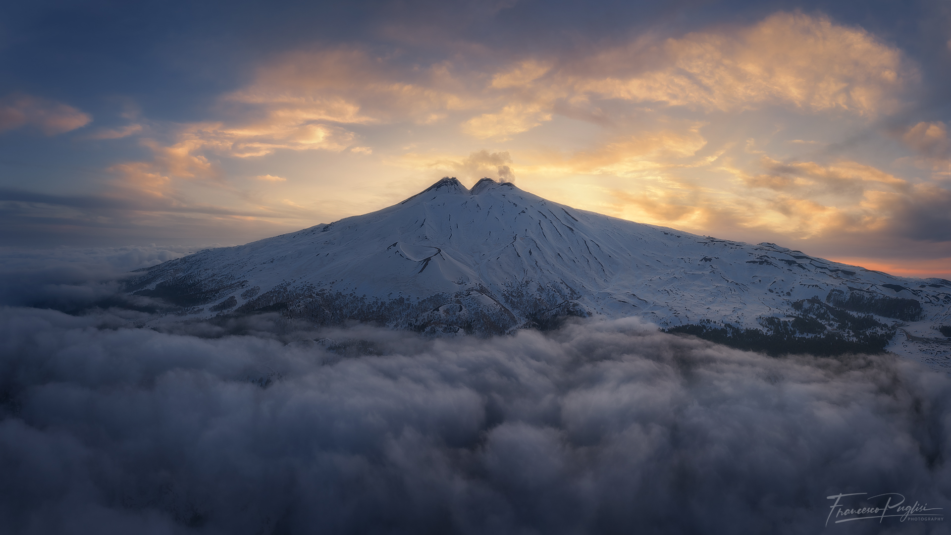 Above the clouds