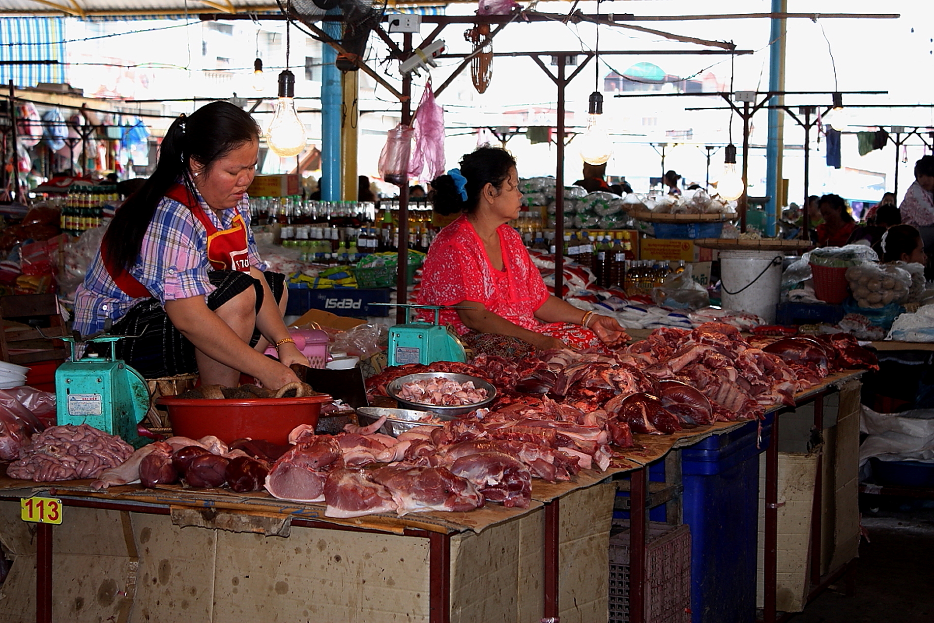 butchers ,L.Prabang