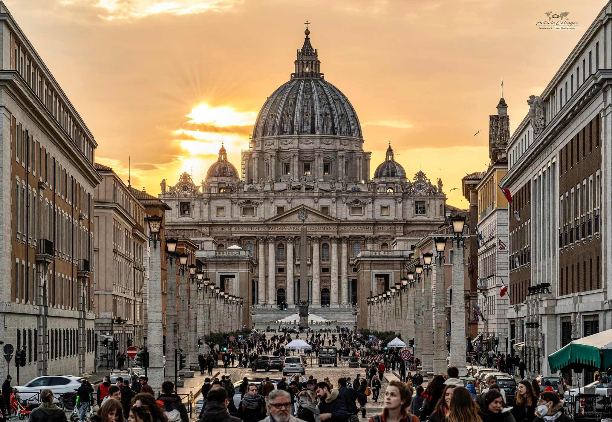 Rome... towards St. Peter's...