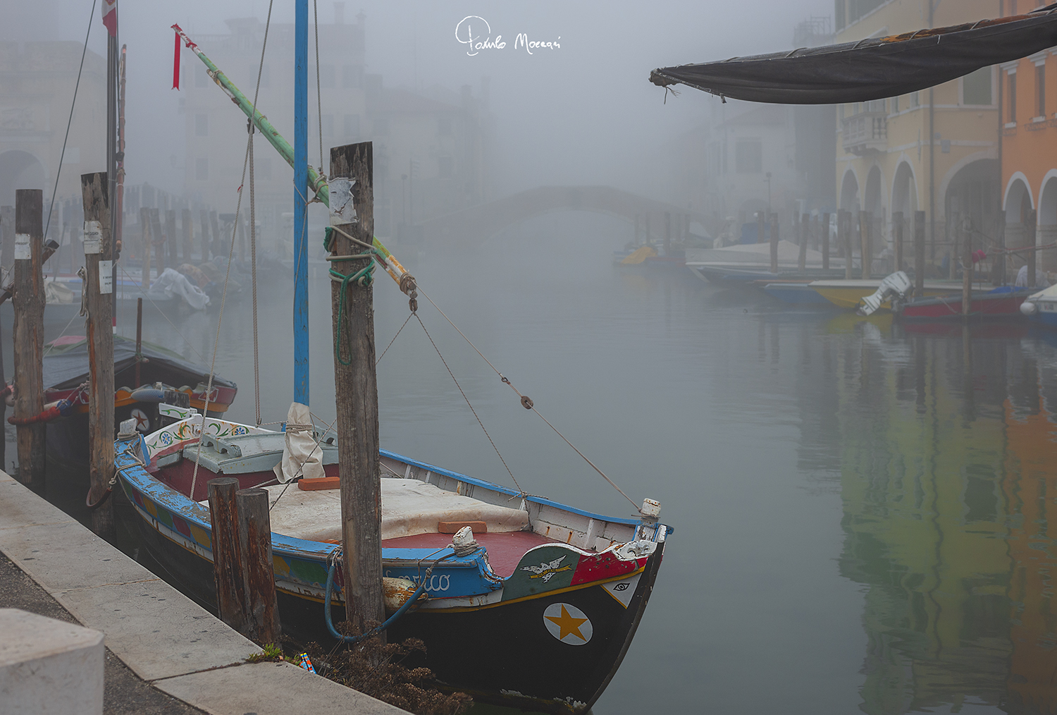 Chioggia, fog on the Vena ....