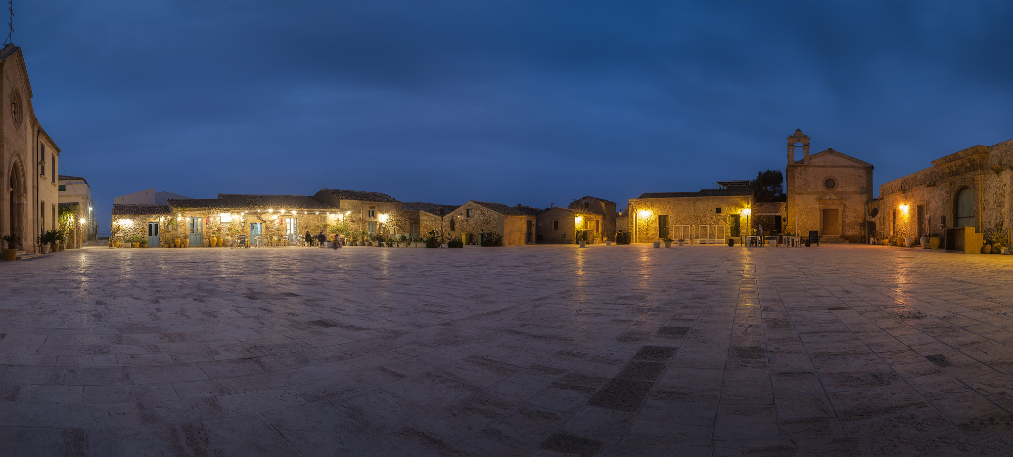 Marzamemi at the blue hour