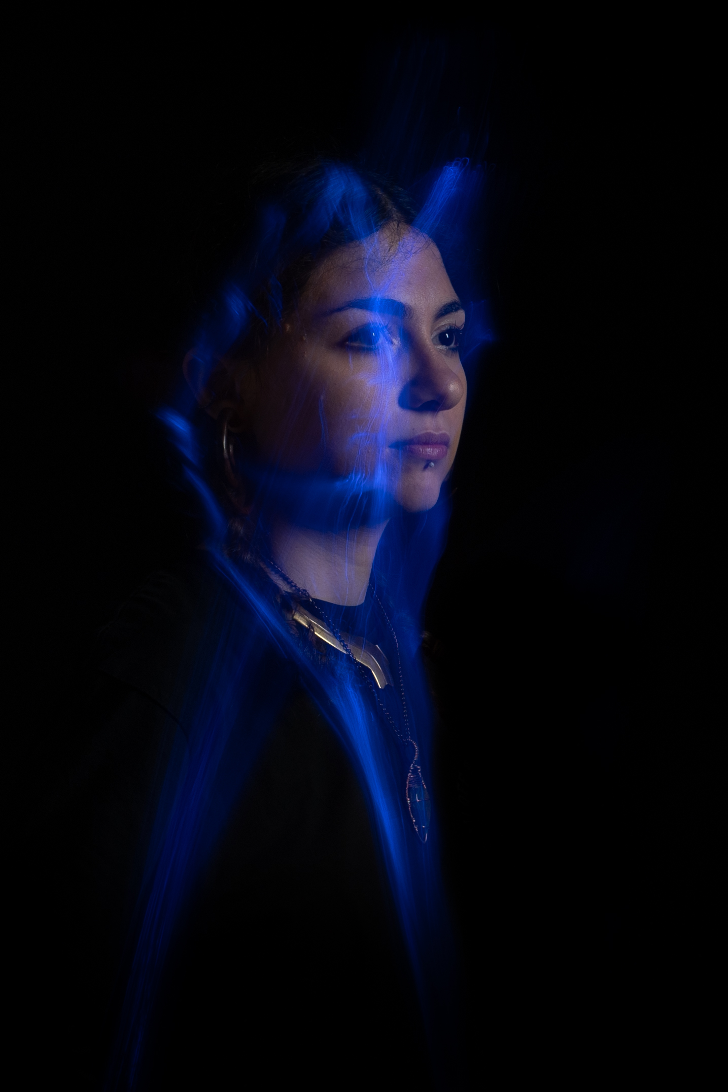 Giorgia lightpainting