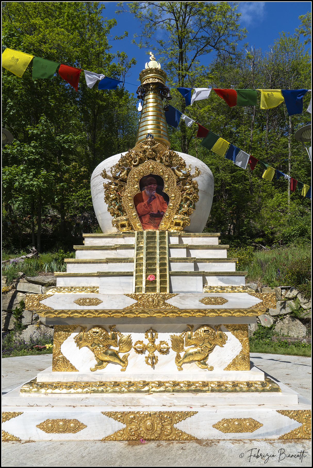 Stupa di Lama Gangchen Rinpoche - Albagnano