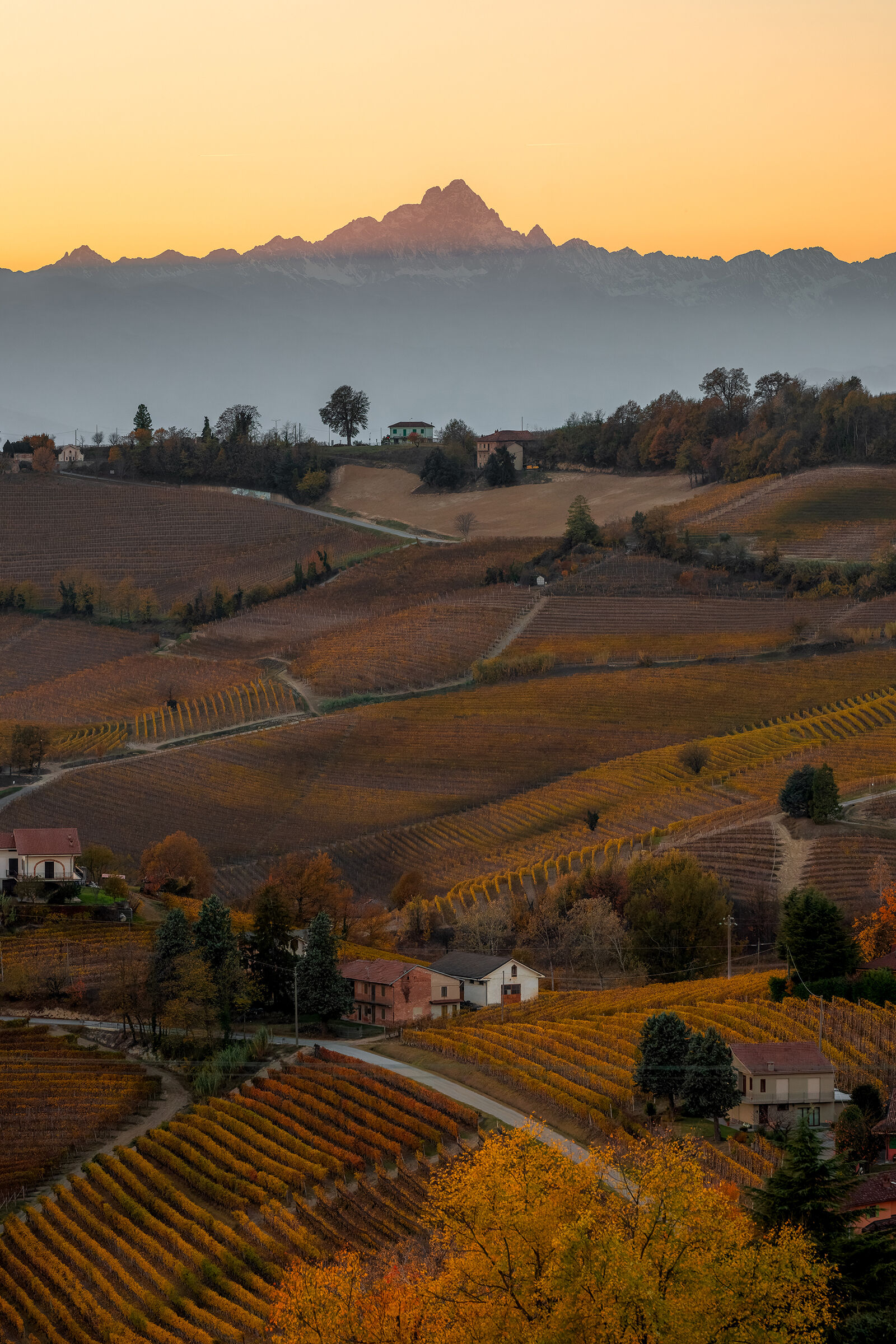 Autumn sunset