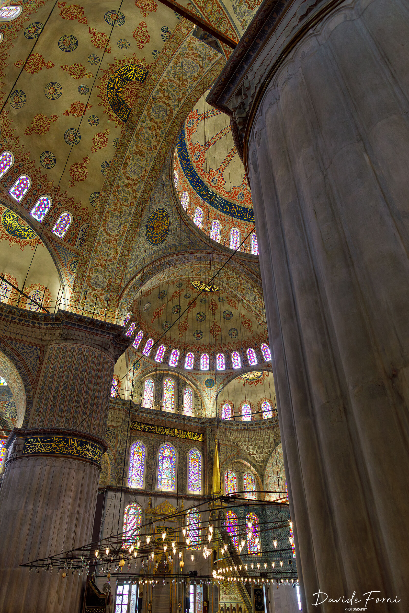 Interno della Moschea Blu - Particolare