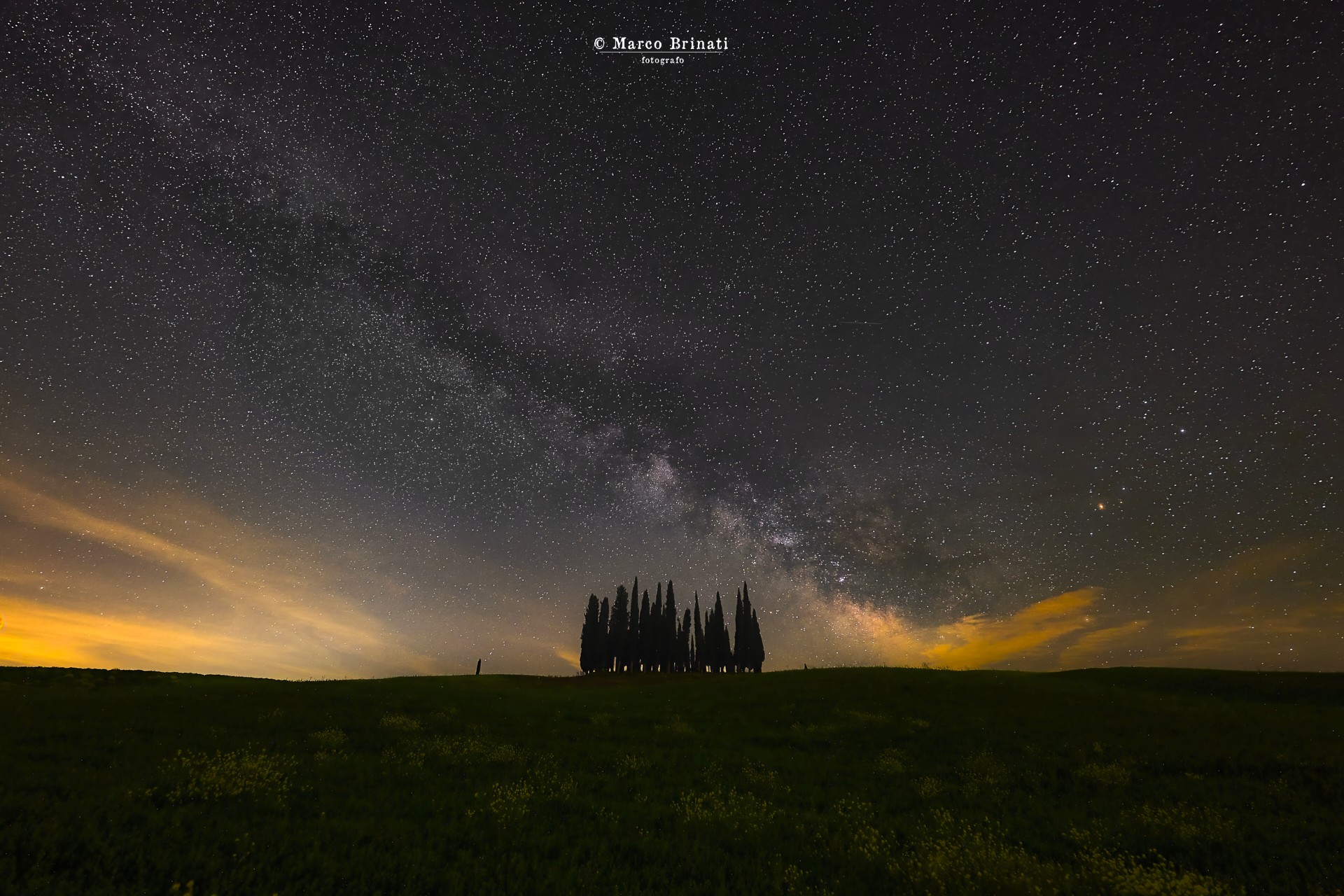 Milky Way at I Cipressini