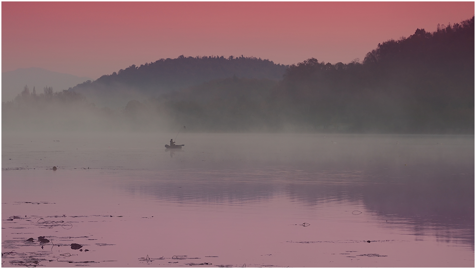 Sunrise at Lake Fimon