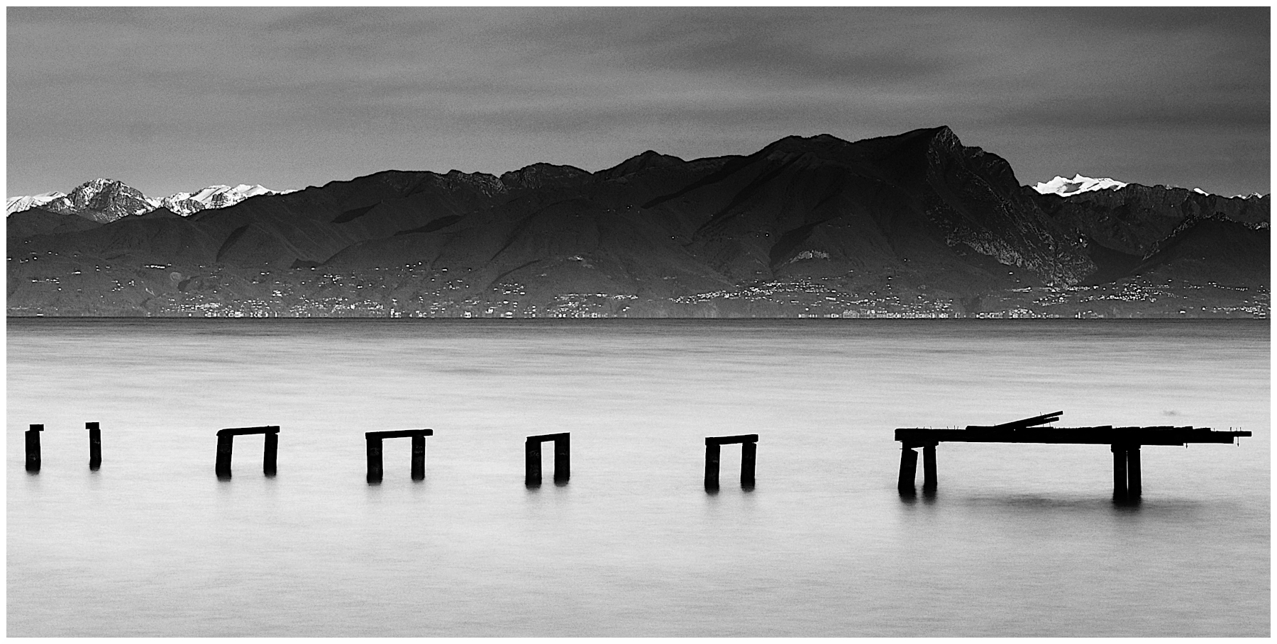 Lake Garda; Dock butts