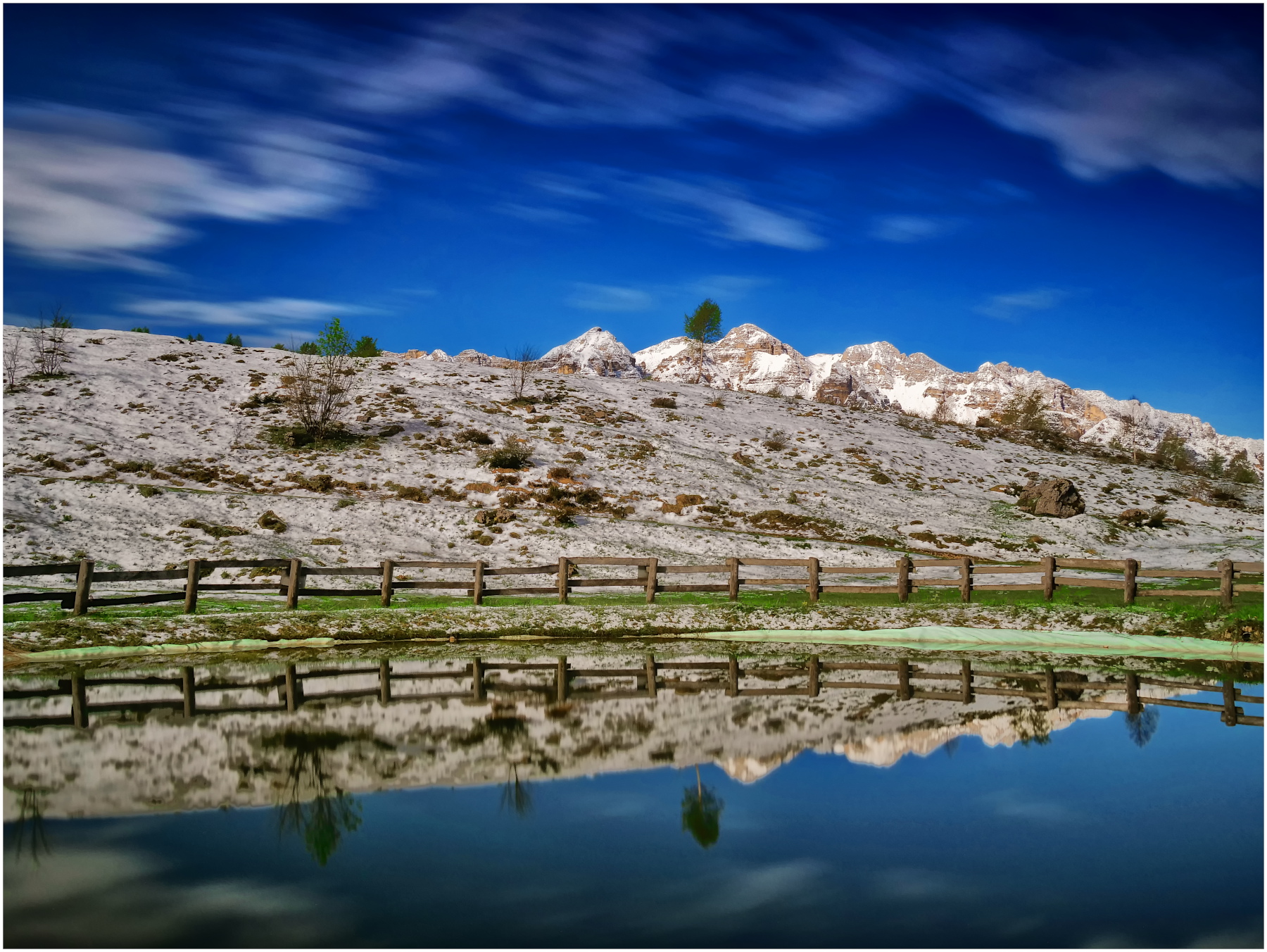 riflessi montani. alta vallarsa (tn)
