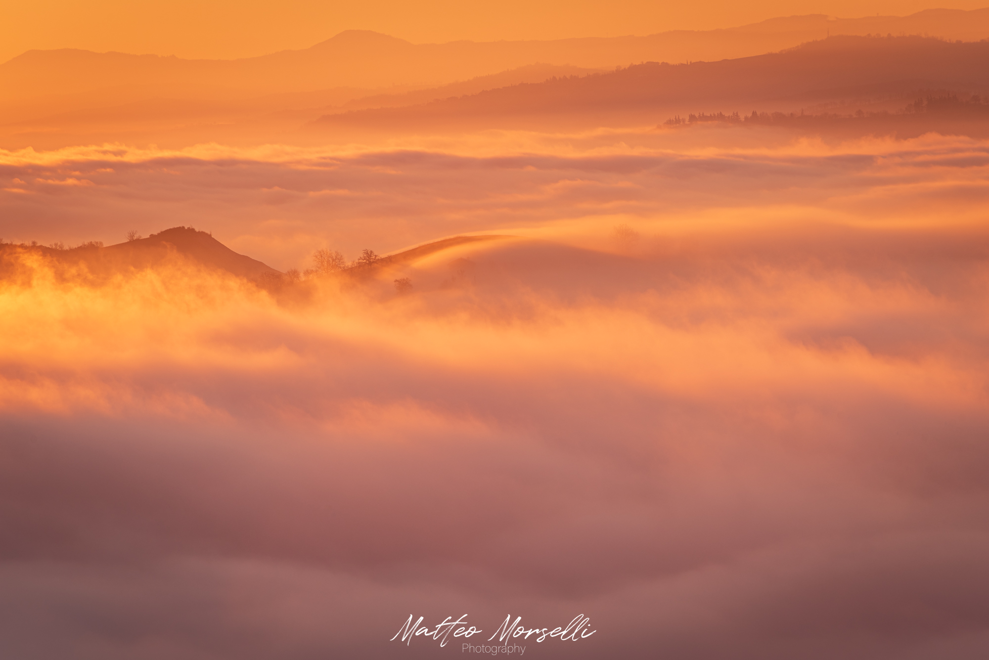 Alba nella nebbia