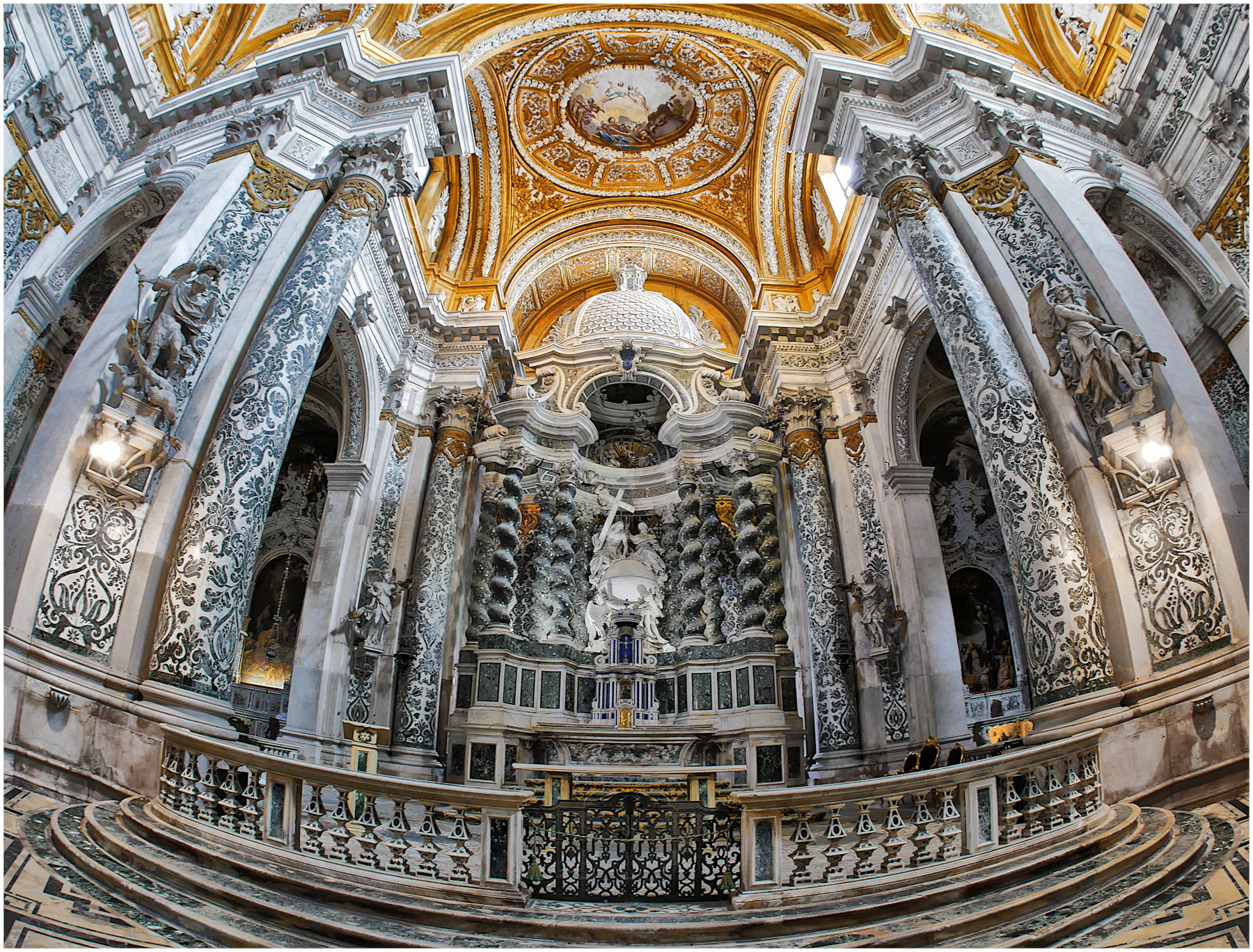 In the Jesuit Church, Venice